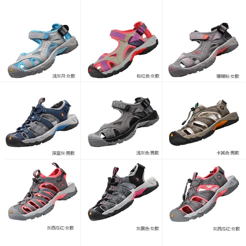 Chaussures de pêche en caoutchouc respirantes Humtto - Sandales maille air pour homme et femme été plage