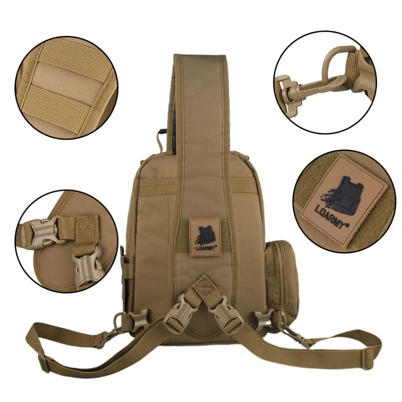 Sac à dos militaire polyvalent DulBag pour le sport le camping la chasse et