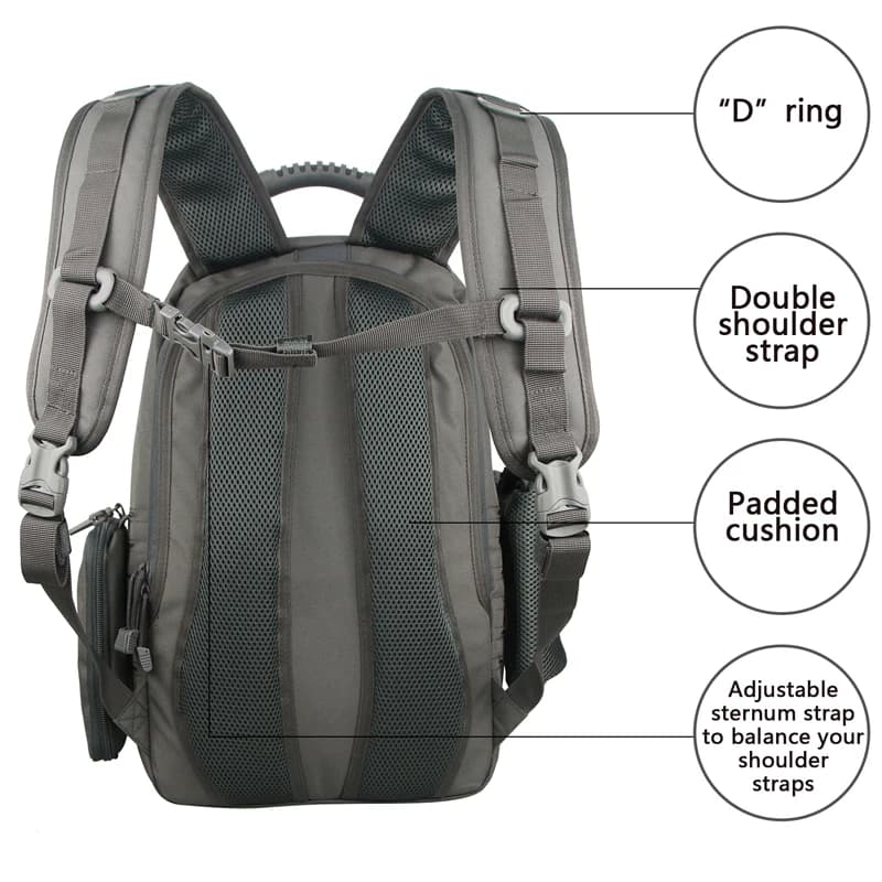 Sac à dos militaire étanche homme 35L, multifonction pour ordinateur portable et randonnée extérieure