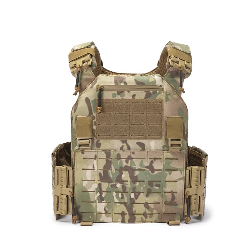 Gilet de pêche Découpe Laser à Dégagement Rapide EMERbly GEARS, Nylon 1000D Protection Complète VT05