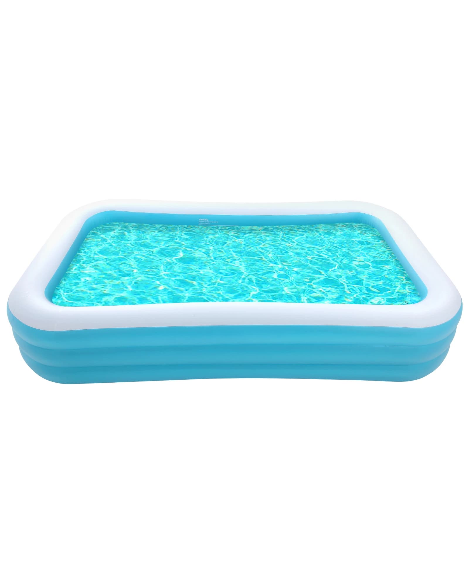 Piscine gonflable familiale 120 pouces bleue pour jardin et extérieur été centre de natation