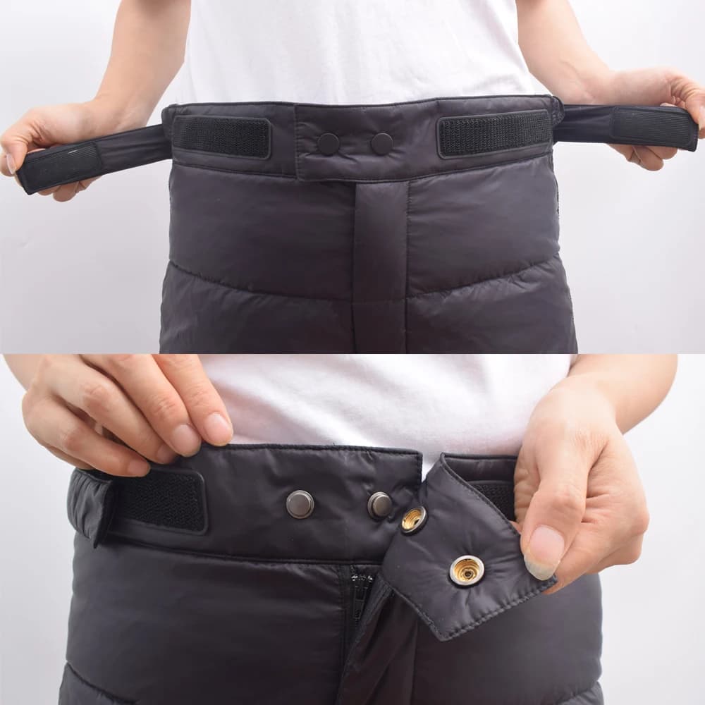 Pantalon d'hiver homme en duvet pour randonnée - Pantalon chaud et léger Kamperbox