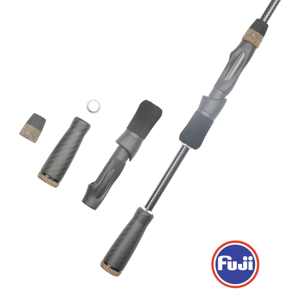 Kit de Siège de Moulinet Fuji 16 # TVS en Fiber de Carbone Pro