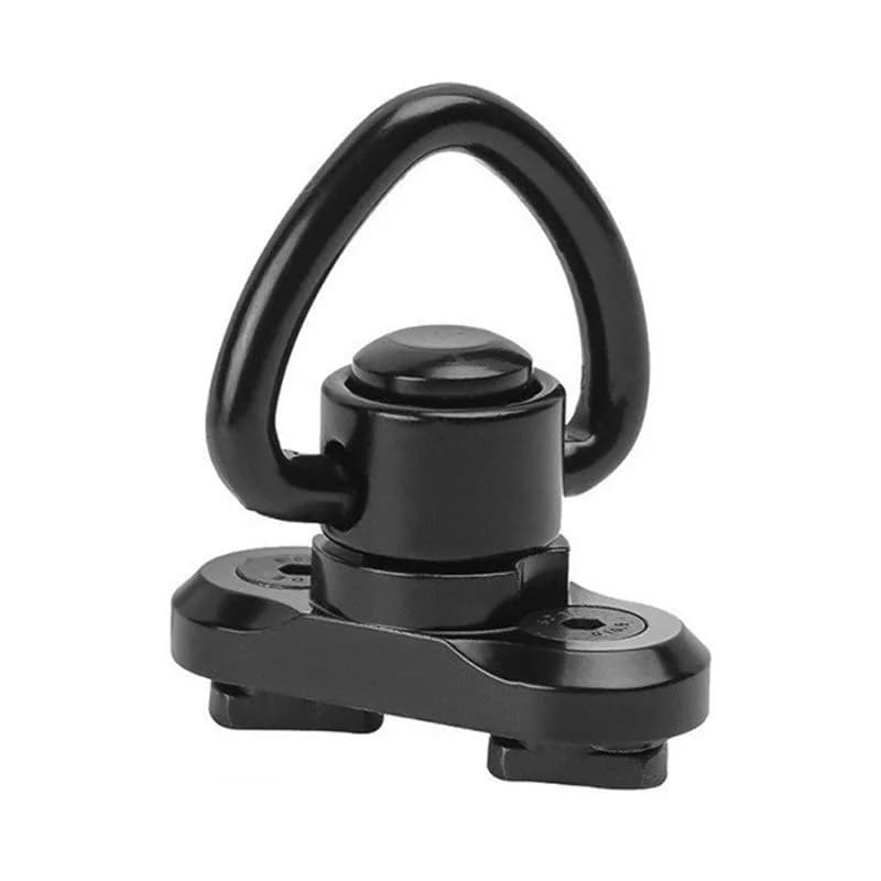 Attache rapide M-LOK QD avec swivels pour bretelle fusil - adaptateur rail détachable chasse