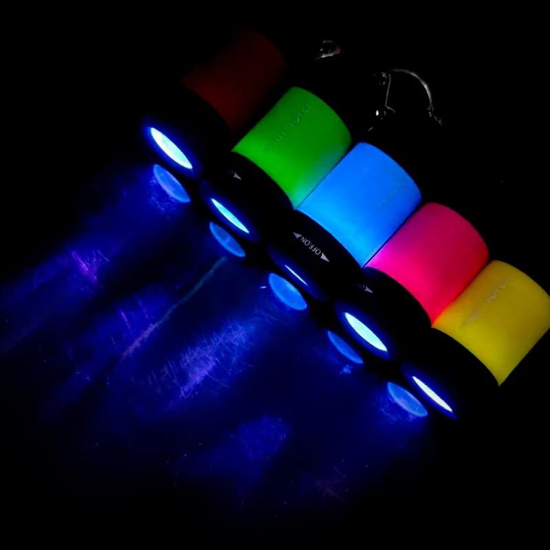 Lampe torche UV LED rechargeable USB étanche pour pêche au calmar et jigging métal