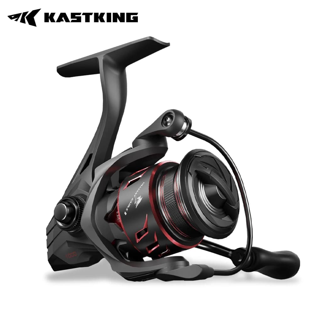 Moulinet spinning finesse KastKing Black Valiant Eagle II 4.5kg drag ultra-léger 143g - ratio 5.2:1