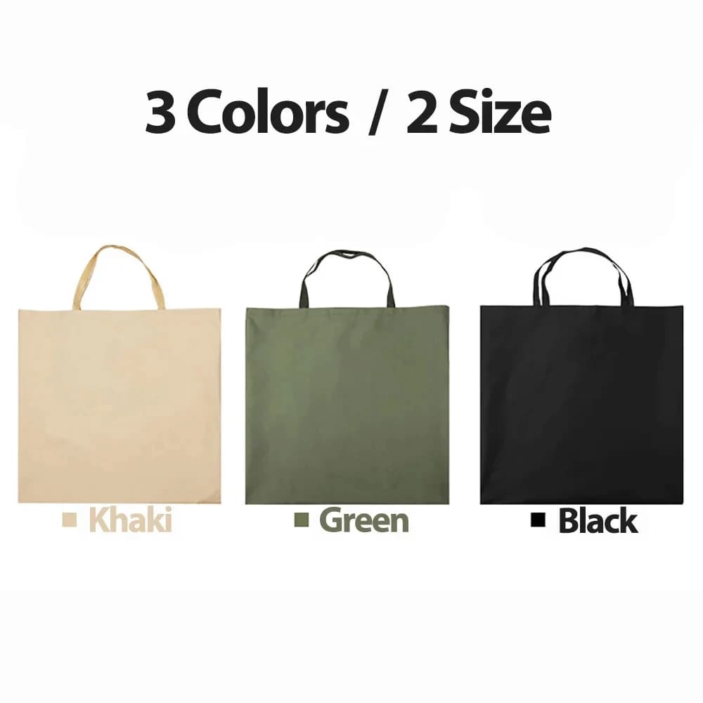 Sac de transport pour chaise pliante camping - 3 couleurs et 2 tailles disponibles (noir kaki vert)