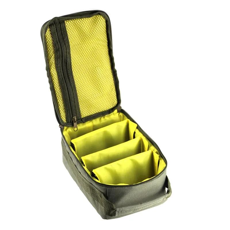 Sac 3 en 1 économique pour matériel de pêche - Sac de rangement pour moulinet, ligne et leurres - Équipement carpe
