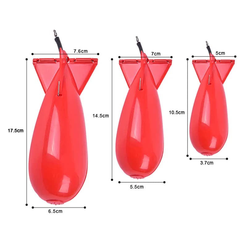 Feeder rocket spod PRO BEROS pour carpe - bombes flotteurs appâts pellets positionnement amorçage