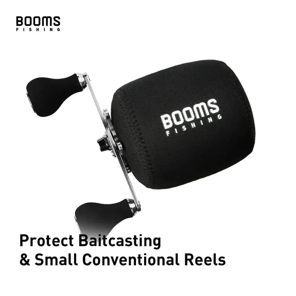 Étui néoprène RC1 Booms Fishing pour moulinet casting, protection légère et résistante 4 tailles