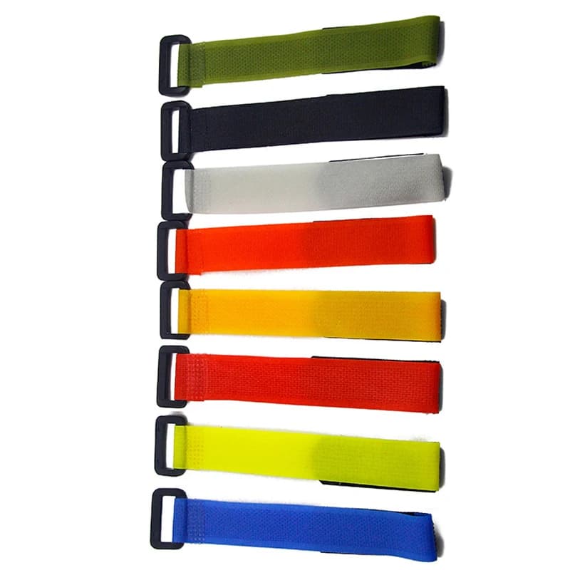 5 sangles de fixation pour canne à pêche - Porte-cannes réglables - Accessoires pêche pratique