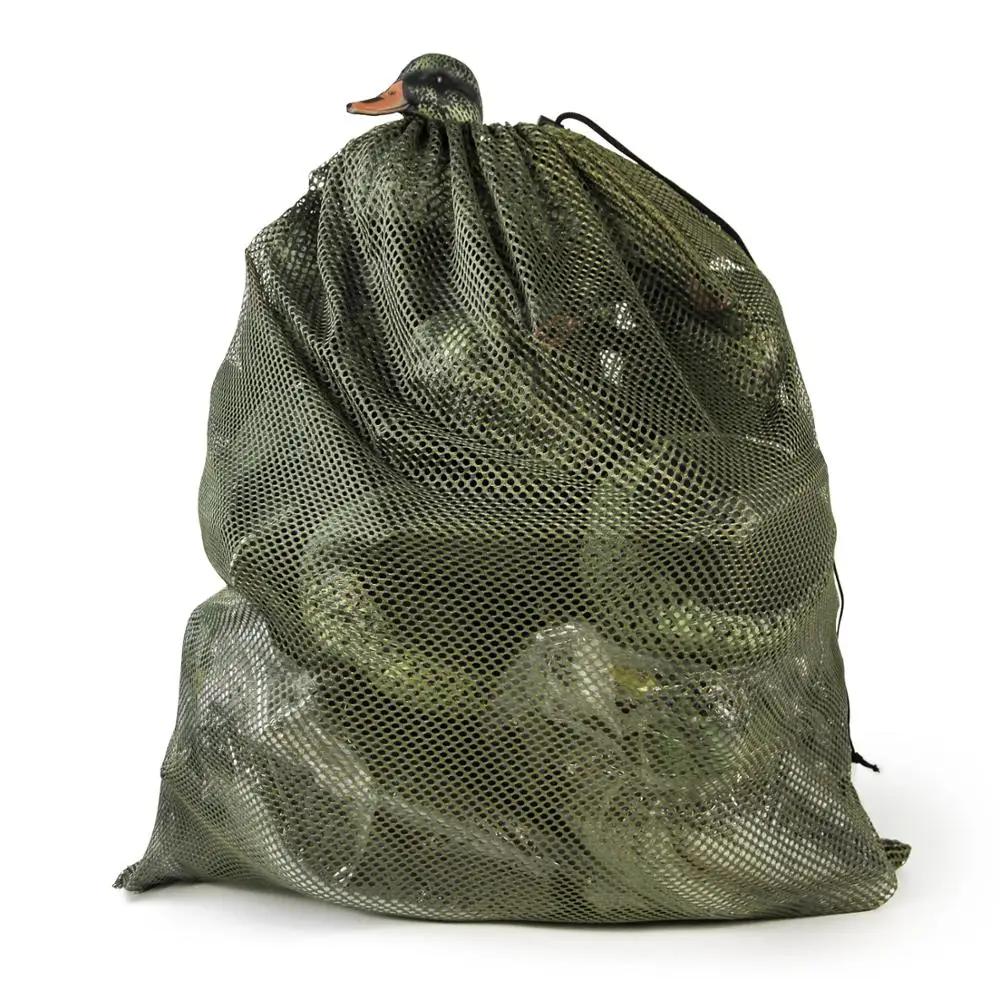 Sac de transport maille 2 pièces GUGULUZA pour leurres canards d'eau - Poche chasse gibier d'eau