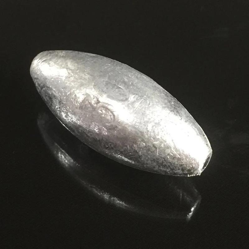 10 plombs de pêche olive 1g à 8g pour ligne de pêche - Poids plombés pour appâts