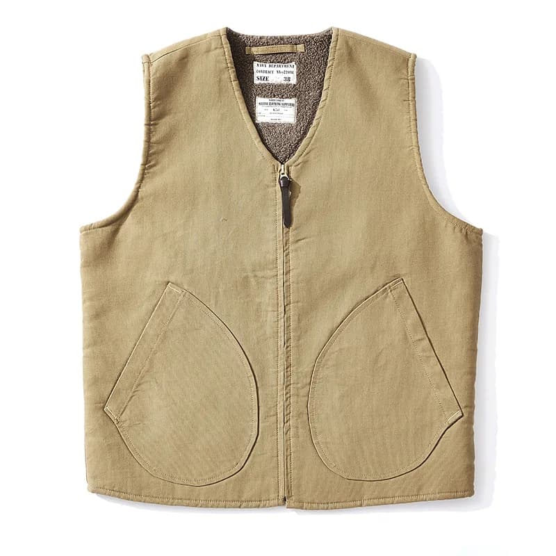 Gilet polaire homme hiver pêche sport extérieur doublure chaude zippée poches solide