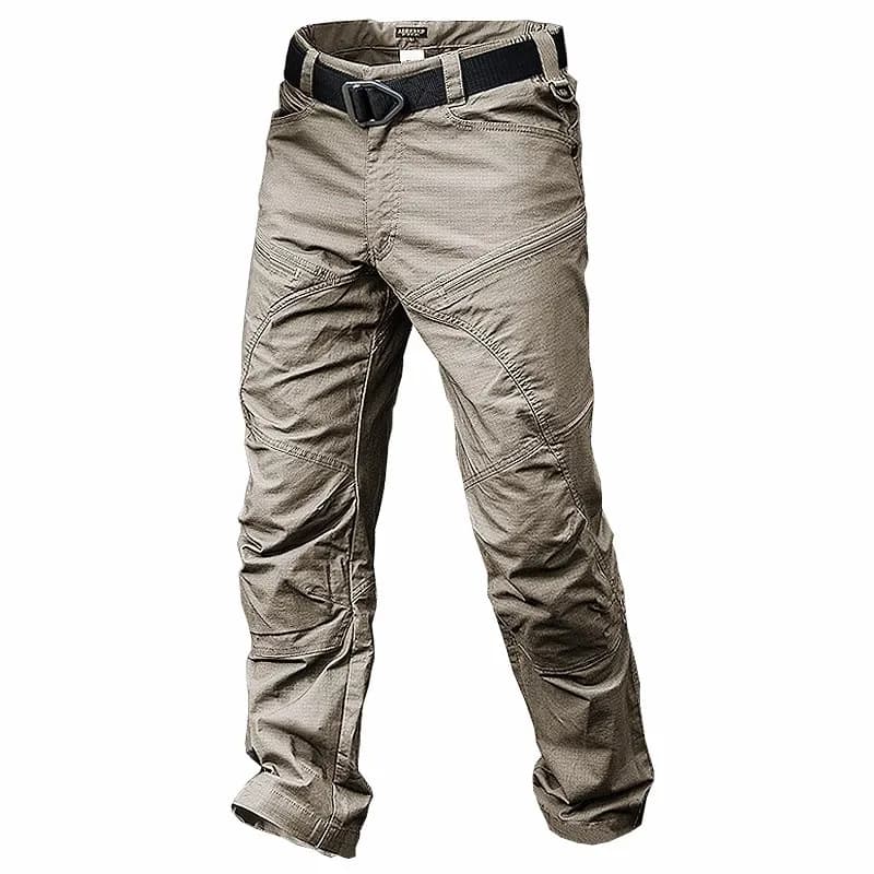 Pantalon cargo homme waterproof pêche randonnée - Élastique jogger trekking résistant aux intempéries