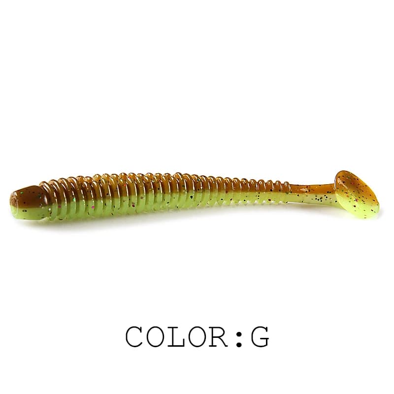 Leurre Souple Shad Impact Ring 2023 pour Jig et Swimbait, Lot de 6, 10 ou 20
