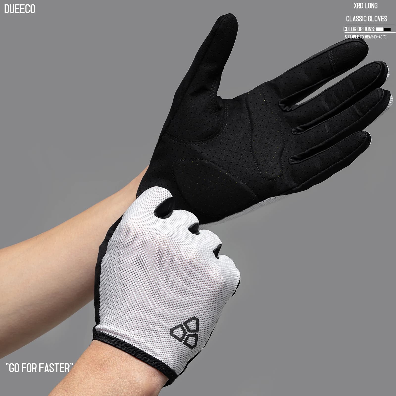 Gants vélo XRD amortissants anti-dérapage écran tactile - Protection mains pour pêcheurs cyclistes