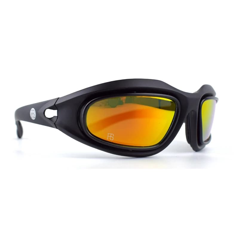 Lunettes de sport militaires anti-UV pour vélo randonnée pêche - protection solaire optimale