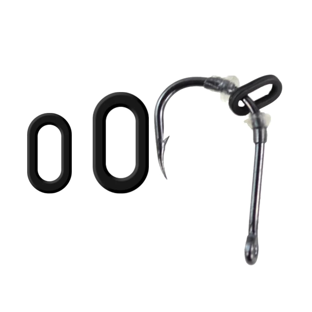 60 anneaux pour boilies et hair rigs pêche carpe - accessoires montages method feeder et pop ups