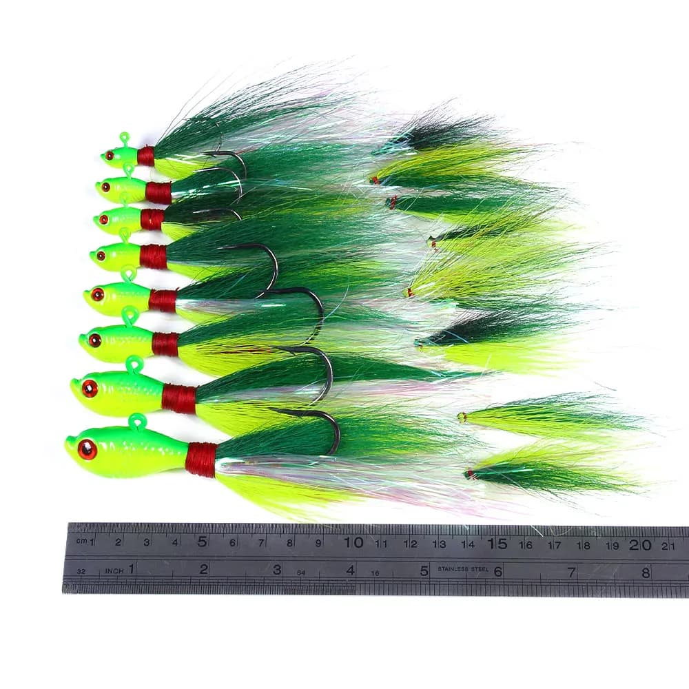 Leurre de pêche Jig Head Wobbler 7g à 85g pour brochet, perche et carpe - Appâts artificiels