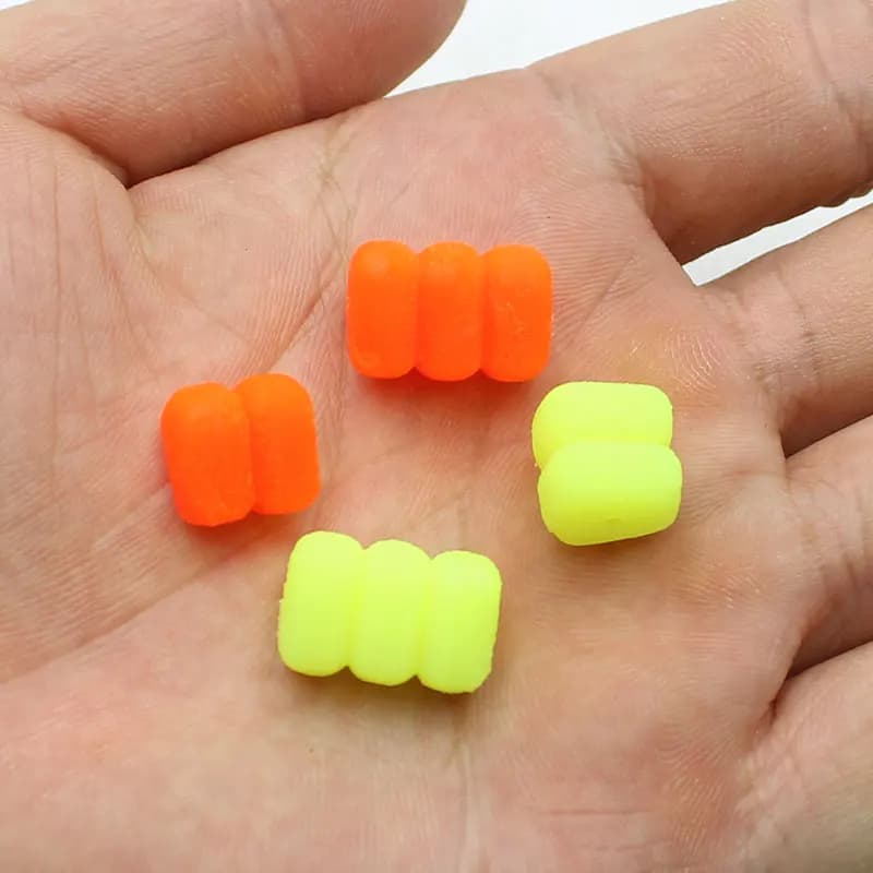 Boîte de boilies maïs pop-up pour pêche carpe - appâts slow sinking et leurres plastiques