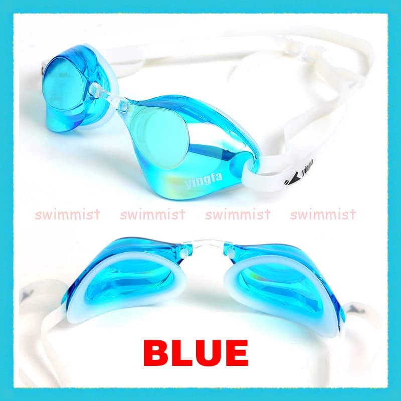 Lunettes de compétition YINGFA YN2AFV professionnelles - Entraînement natation anti-buée protection UV couleurs vives