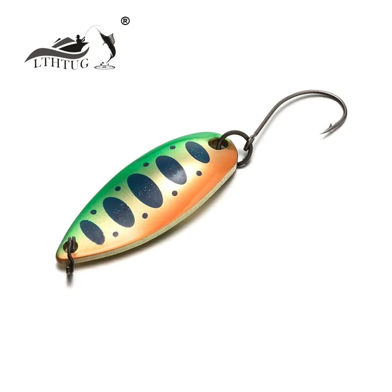 Leurre cuillère LTHTUG Pesca Stream Bait pour truite, perche, brochet et saumon - 2.2g à 3.5g