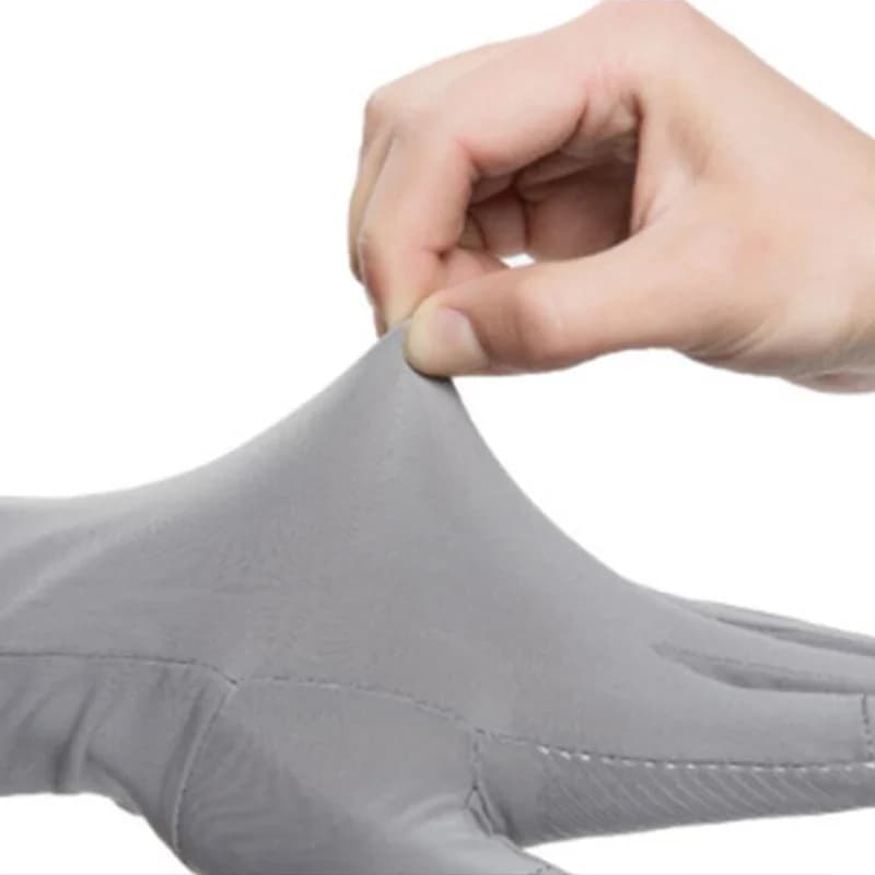 Gants de pêche mi-doigts homme femme été - protection UV anti-dérapage pour pêche sportive