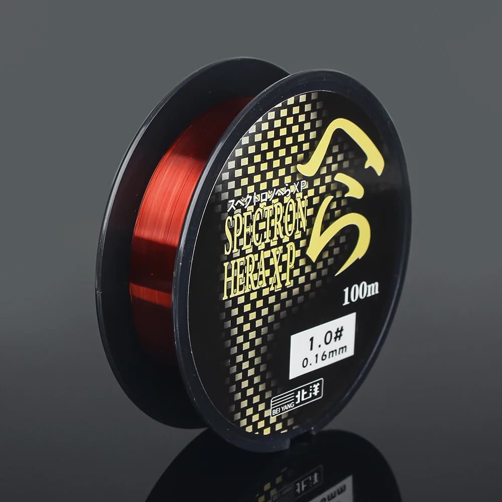 Meilleure ligne de pêche monofilament nylon 100m matériau Japon, pour basse, carpe et accessoires pêche
