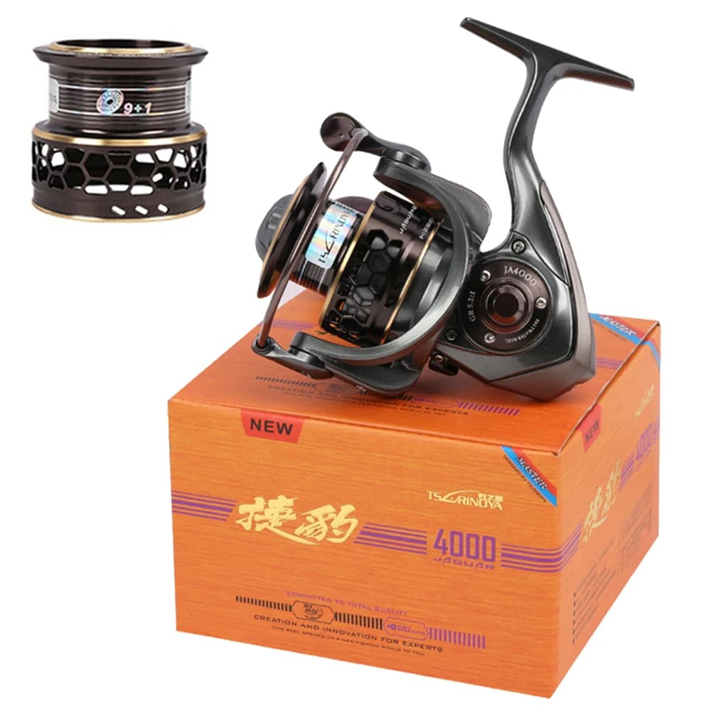 Moulinet de pêche spinning ultraléger Tsurinoya Jaguar pour ajing, carpe et mer