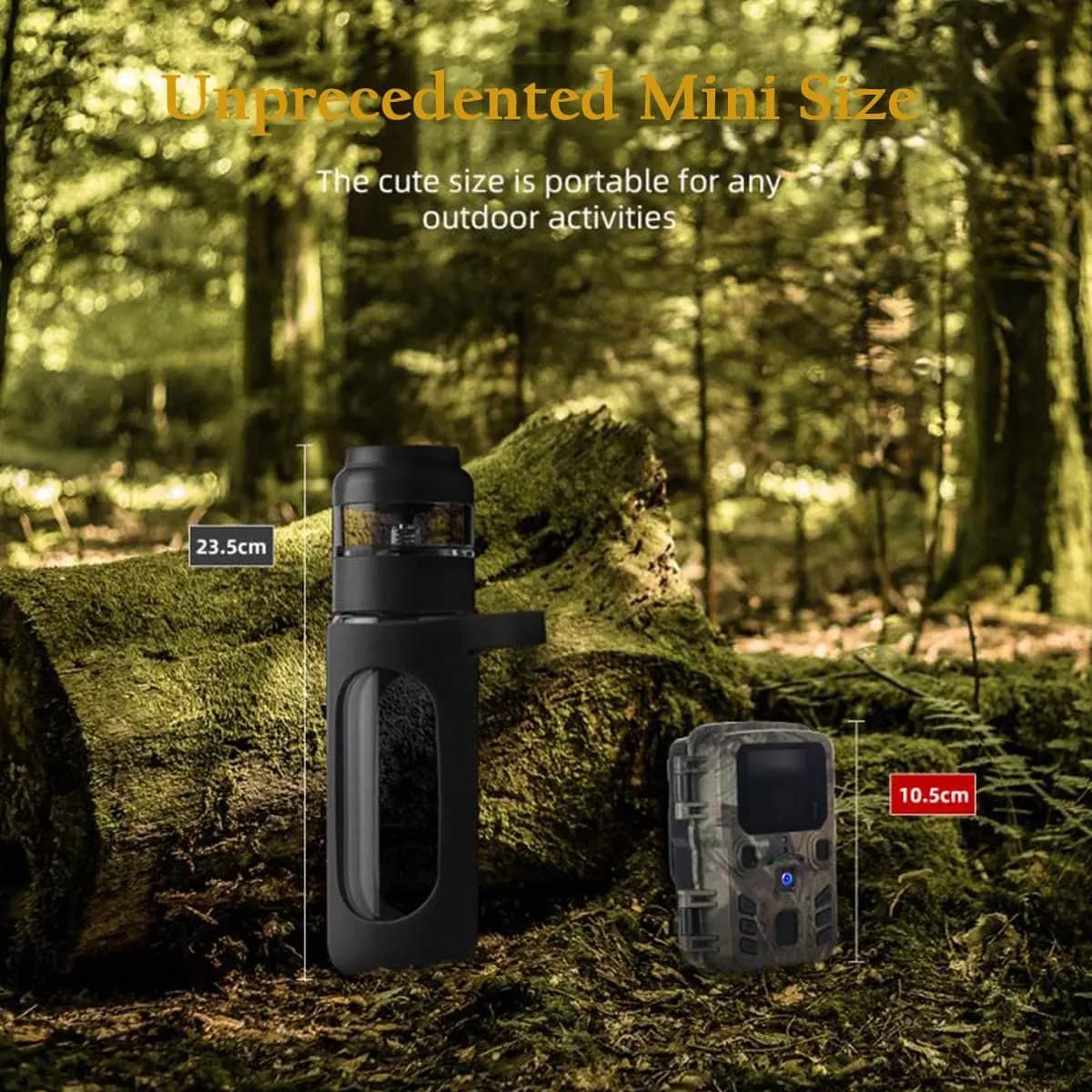 Caméra de chasse miniature MiNi301 20MP 1080P vision nocturne étanche sans fil piège photo pour observation faune