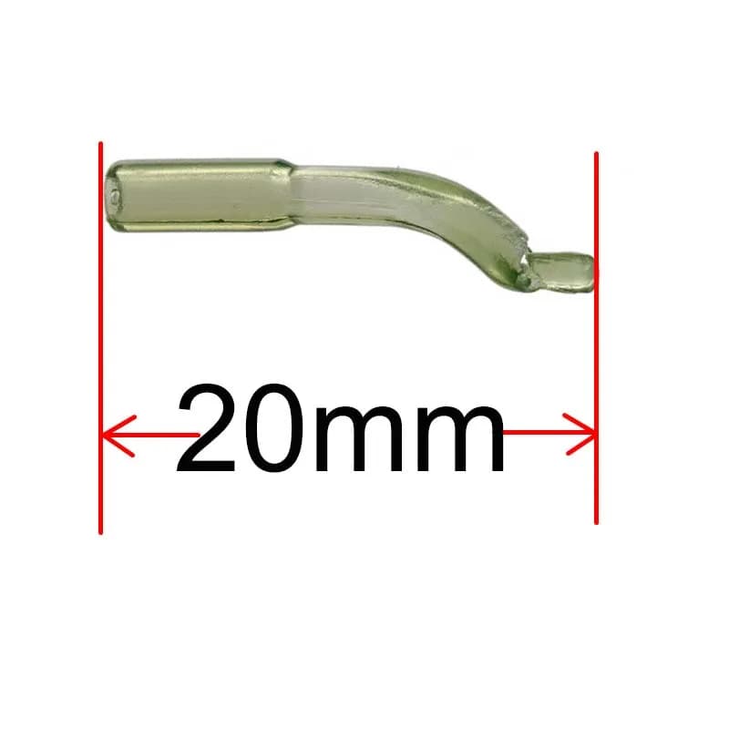 Accessoires pêche carpe D Rig kickers - 25 ou 50 pièces aligneurs et manchons anti-emmêlement hair rig