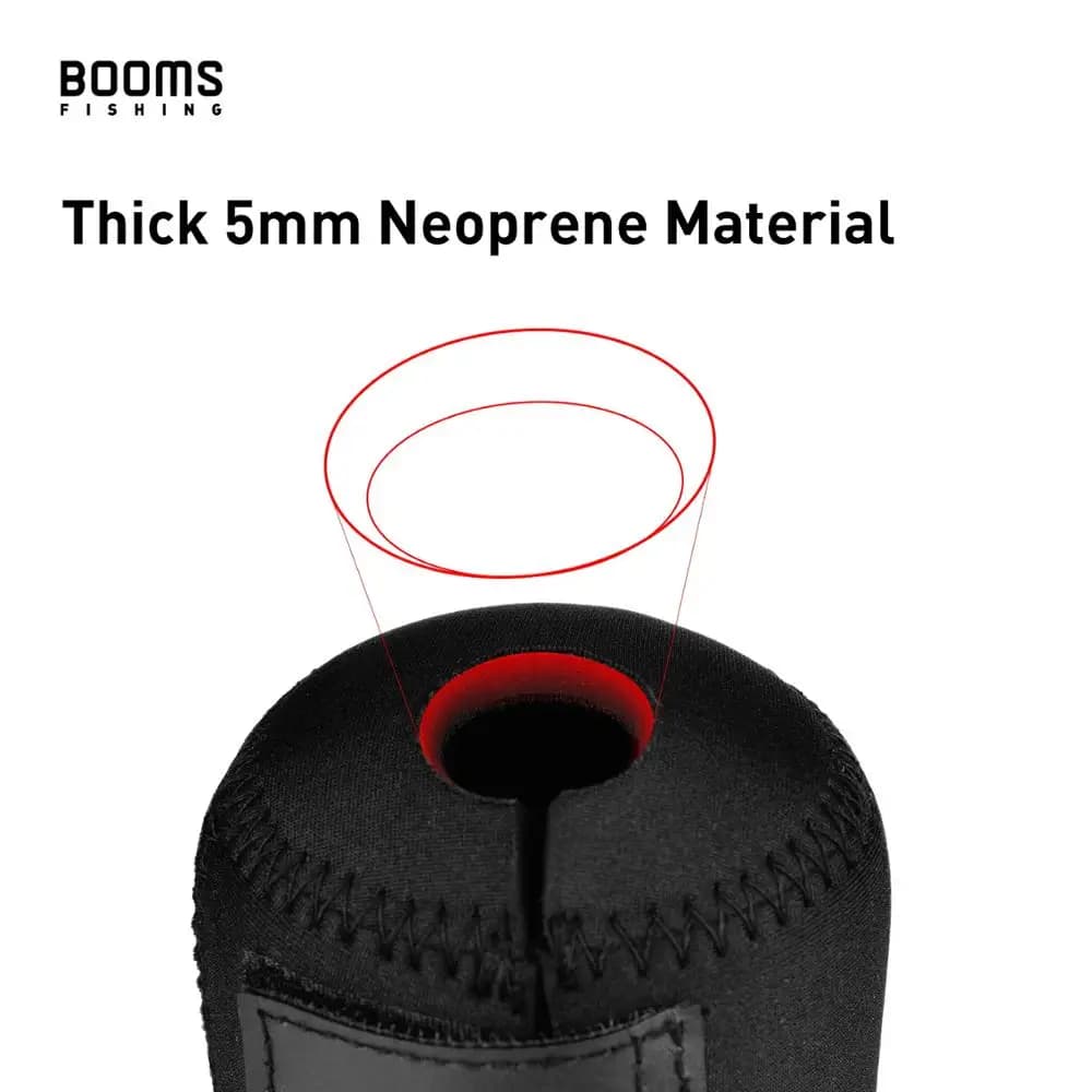 Étui néoprène RC1 Booms Fishing pour moulinet casting, protection légère et résistante 4 tailles