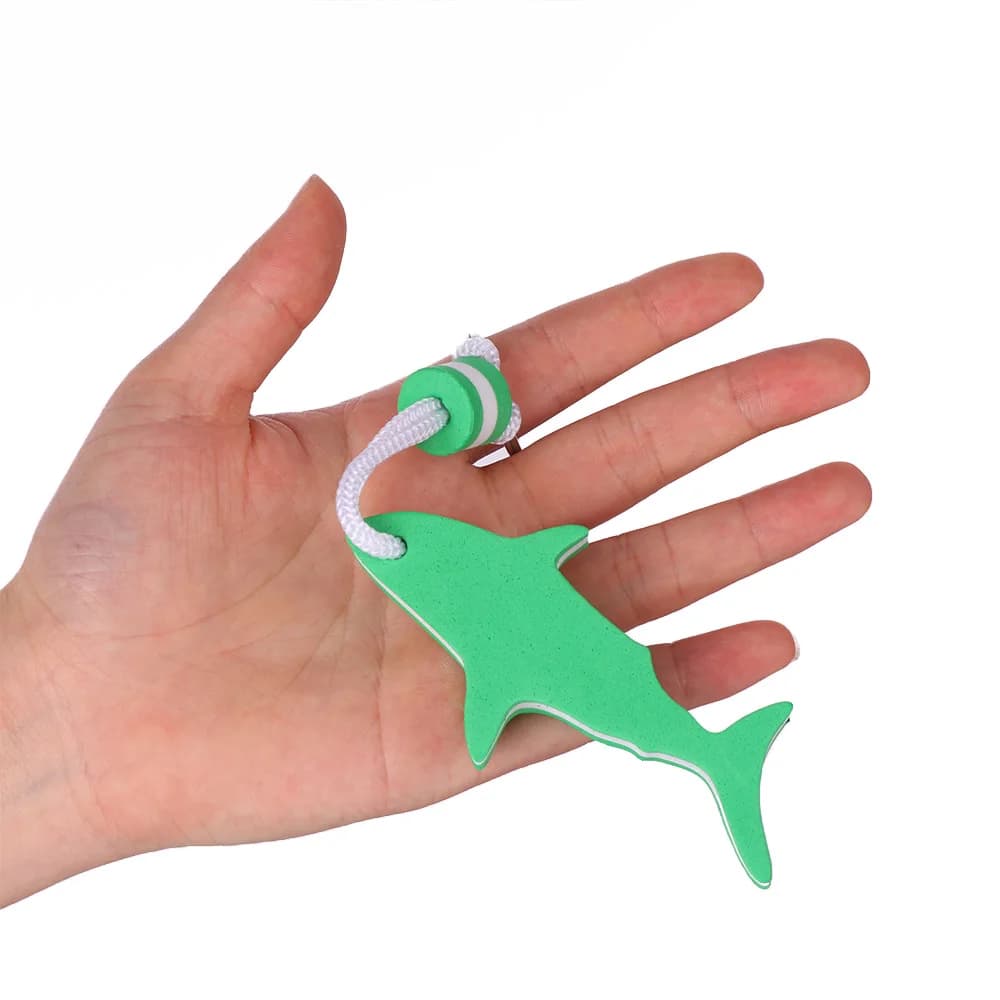 Flotteur porte-clés EVA pour kayak et bateau - Anneau de pêche flottant et résistant aux chocs