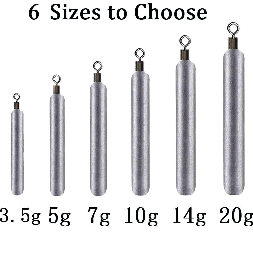 Plombs pêche carpe 10 pièces 3.5g 5g 7g 10g 14g 20g poids plombage accessoires matériel pêche