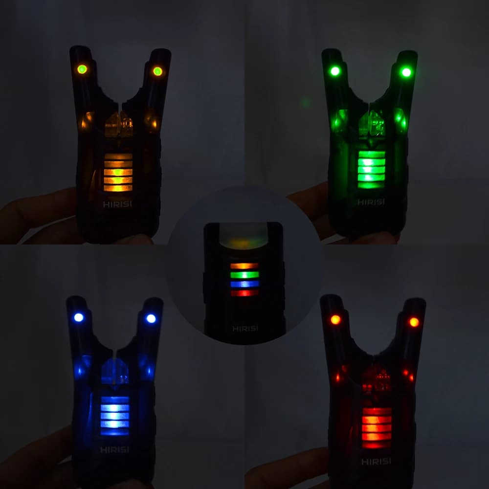 Set d'alarme de touche sans fil HRS1 pour pêche à la carpe - Détecteur intelligent sans connexion filaire