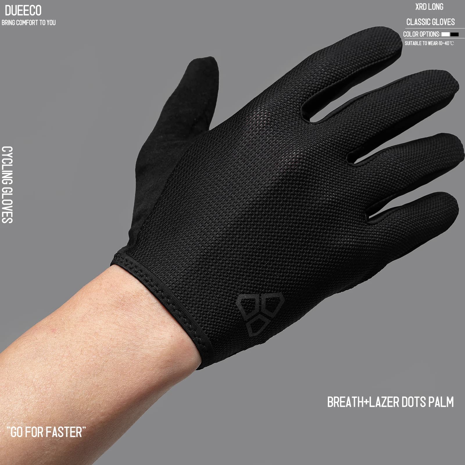 Gants vélo XRD amortissants anti-dérapage écran tactile - Protection mains pour pêcheurs cyclistes