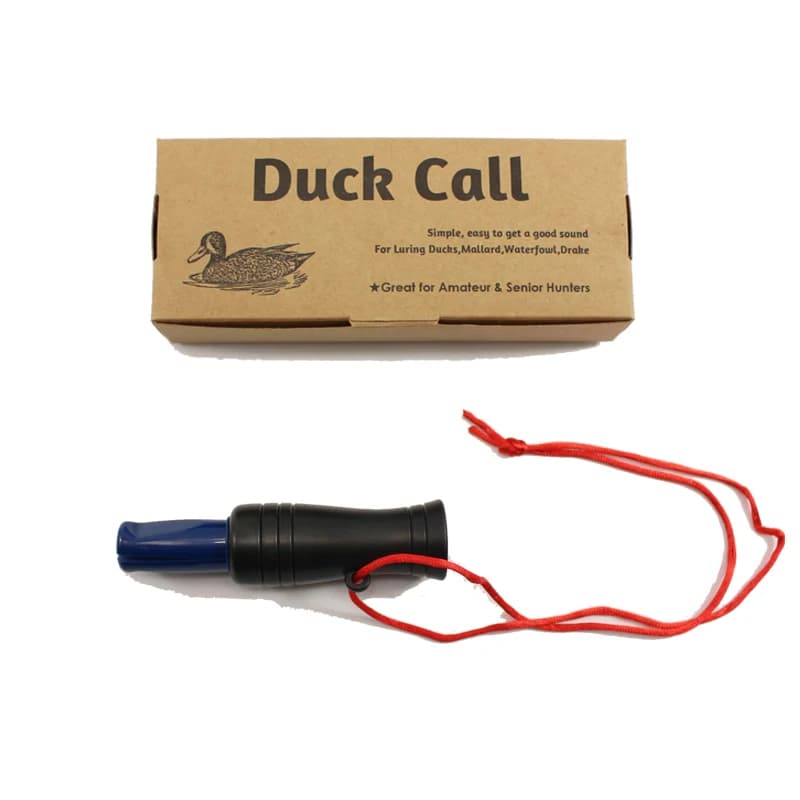 Sifflet chasse PVC pour canard faisan oie sauvage - Accessoire chasseur et leurres