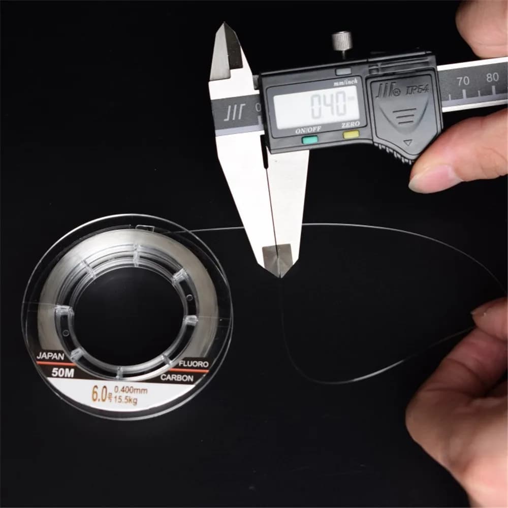Ligne de pêche fluorocarbone Full Sink Mavllos, 50m 100m, leader carpe monofilament japonais