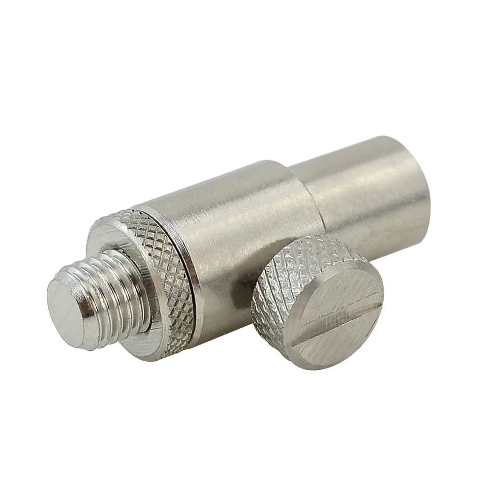 Connecteur rapide inox pour alarmes carpe et rod pod - Fixation instantanée AQ202 pour pêche statique
