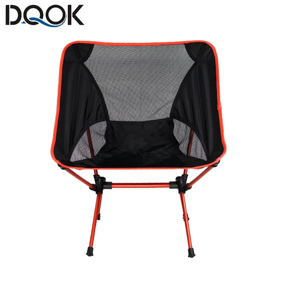 Chaise lune pliante portable pêche - Siège camping démontable plage ultra-léger randonnée pique-nique