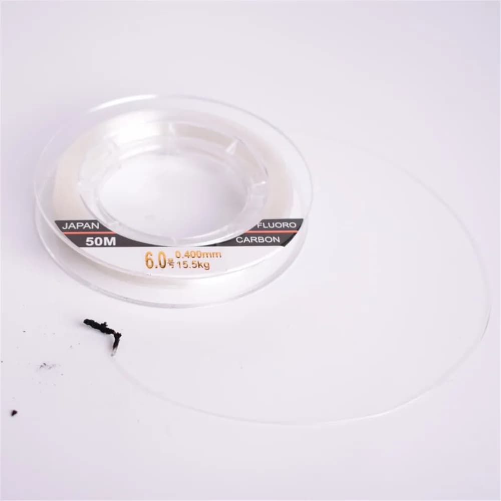Ligne de pêche fluorocarbone Full Sink Mavllos, 50m 100m, leader carpe monofilament japonais