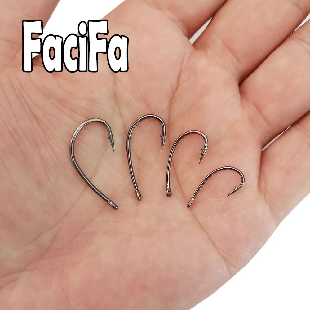 Hameçons carp à cheveu 20 à 100 pièces pour montages boilies et esches flottantes pêche carpe