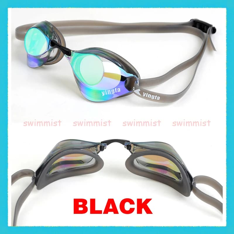 Lunettes de compétition YINGFA YN2AFV professionnelles - Entraînement natation anti-buée protection UV couleurs vives