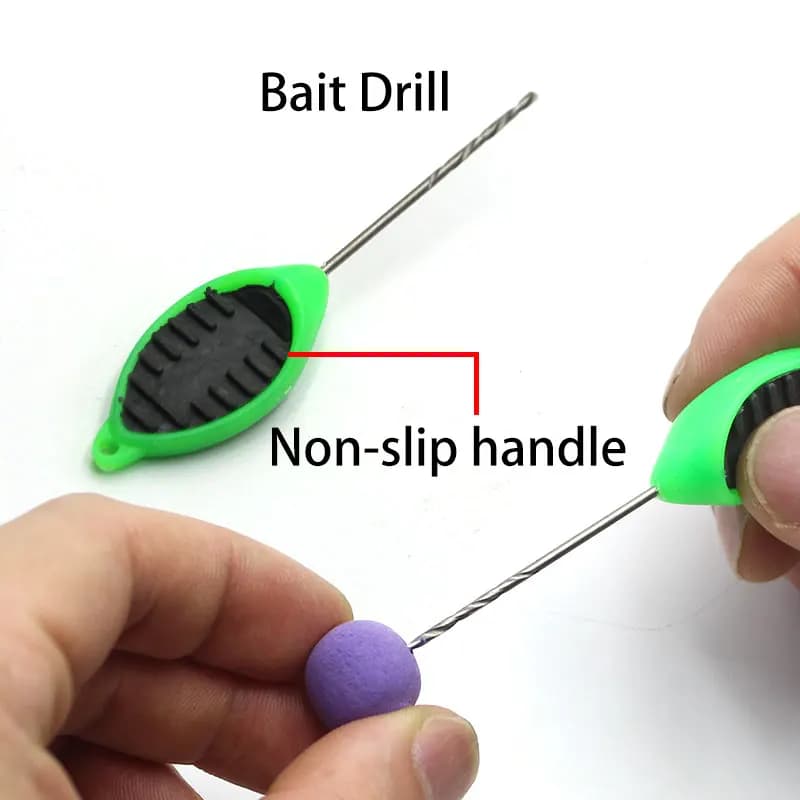 Aiguille à bouillettes et perles pour carp fishing - Outil de montage hair rigs et chargement appâts