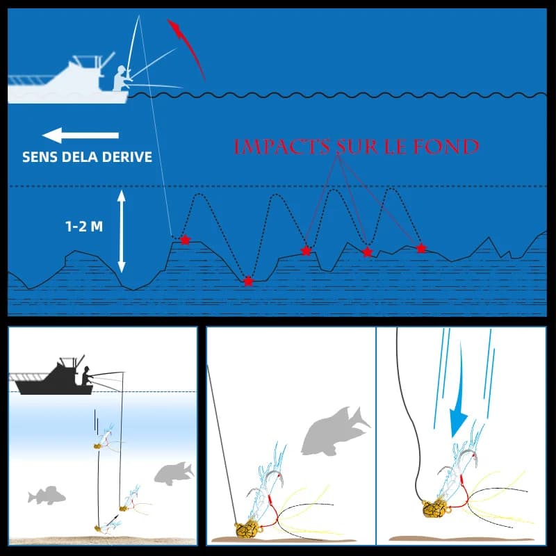 Leurre de pêche mer BLUX DEEP CONTROL UP 20g 30g 40g, leurre jig Tenya Madai Kabura