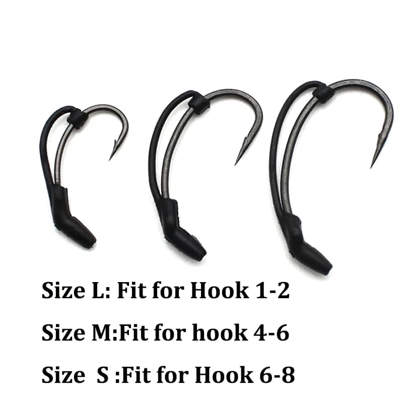 15 kickers D rig aligneurs manchons hameçons carpe - accessoires terminal tackle pêche