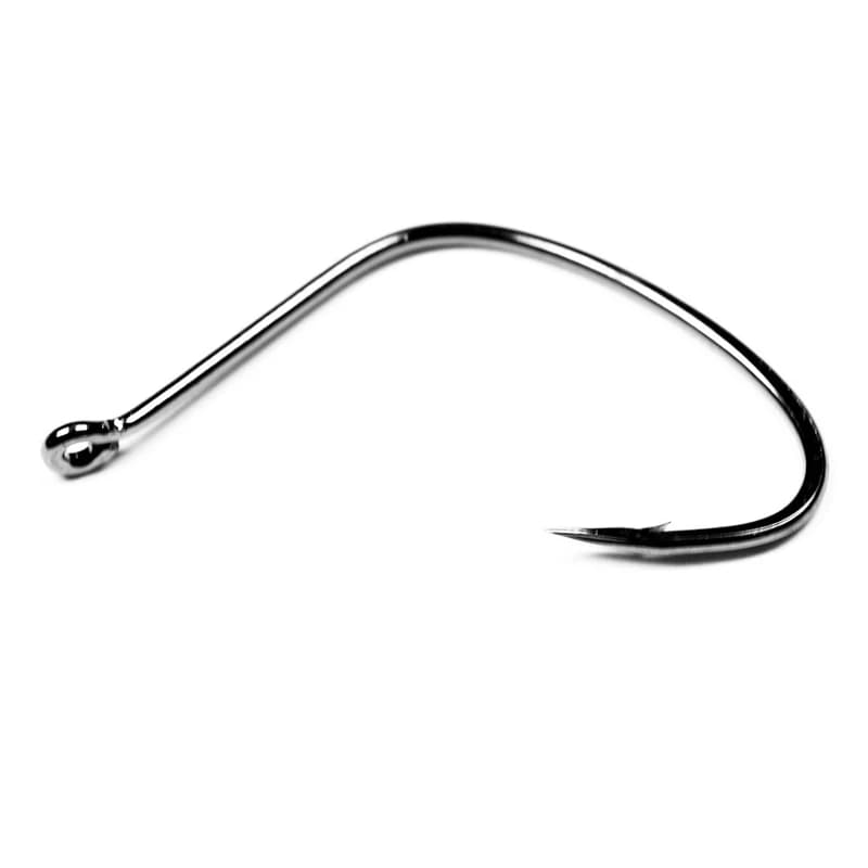 Hameçons offset #4 à #3/0 pour wacky rig drop shot pêche au ver crankbait carnassier