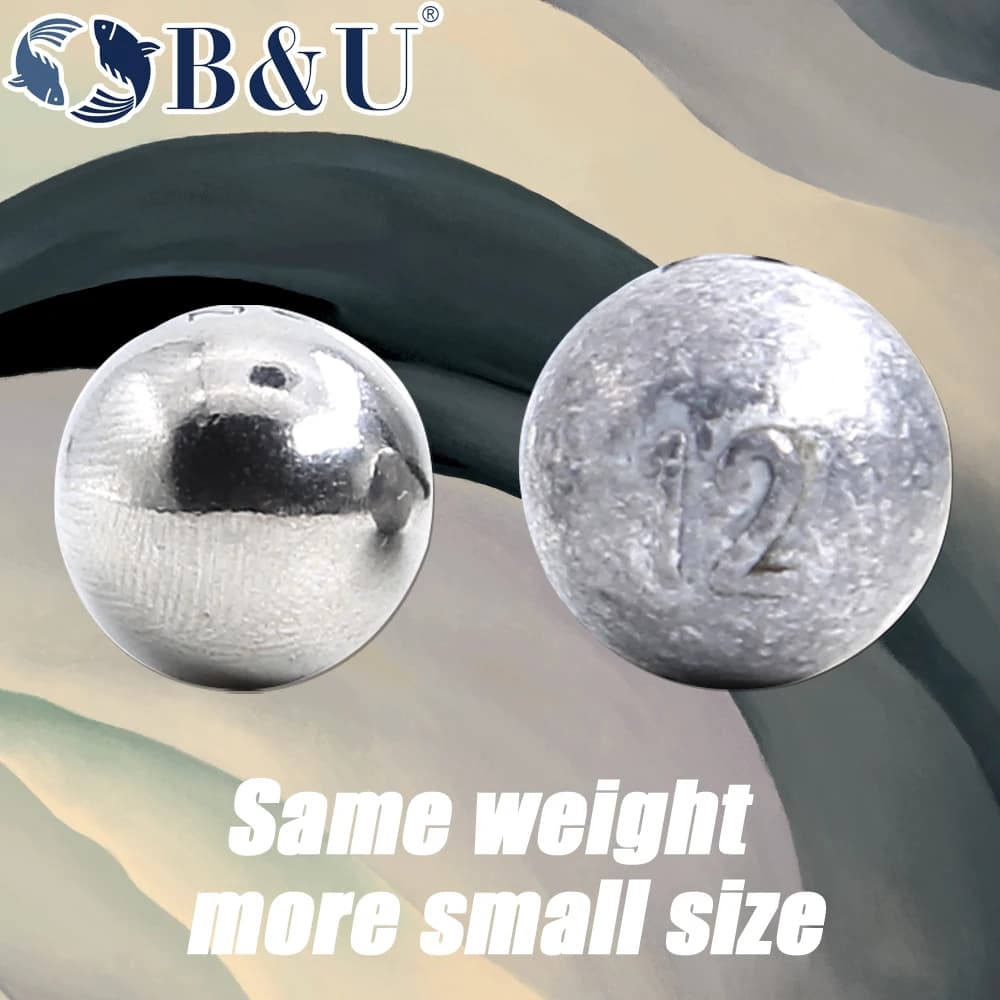 Têtes plombées Tungsten Swing Jig 2g à 14g pour pêche profonde avec leurres souples - B&U