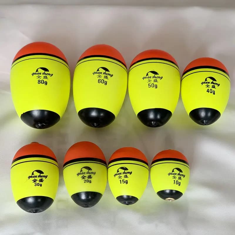 Flotteur pêche EVA élastique 10g-150g - Boya flottante pour pêche à la roche et pêche traditionnelle